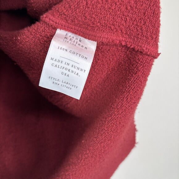 Frank Eileen Effie Funnel Neck Capelet Crimson - Picture 2 of 7